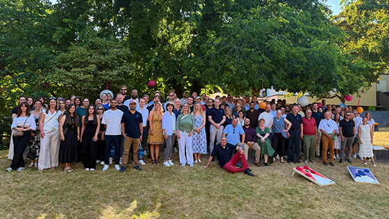 DFV Team beim Sommerfest DFV Team beim Sommerfest